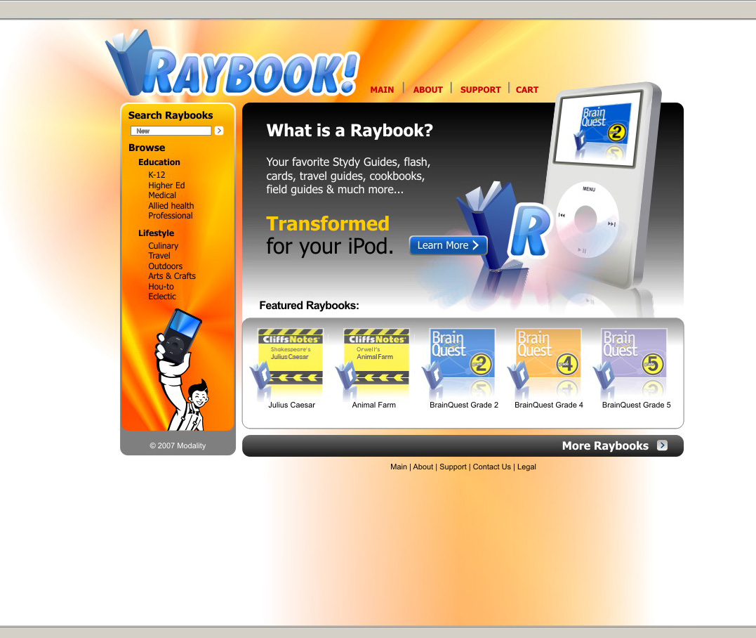 Raybook Orange